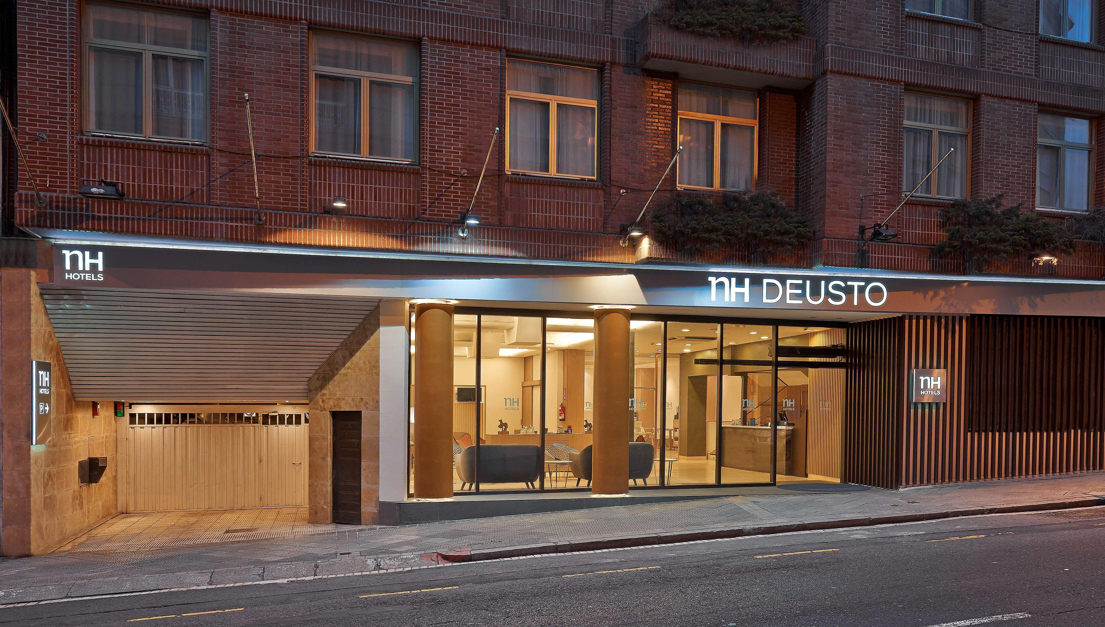 Nh Bilbao Deusto Hotel Bagian luar foto